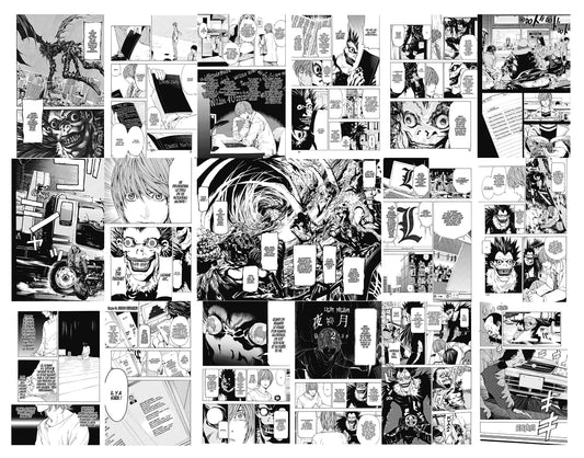18 page dont une double page du tome 1 du manga death note