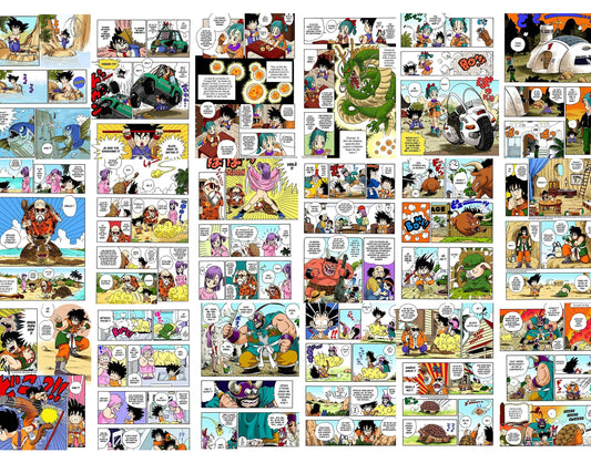 18 page du tome 1 du manga dragon ball