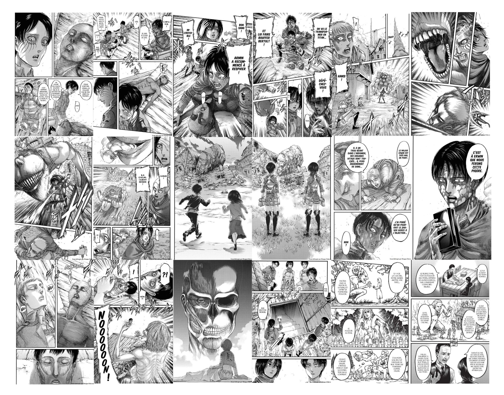 18 page du tome 21 du manga L'Attaque des titans